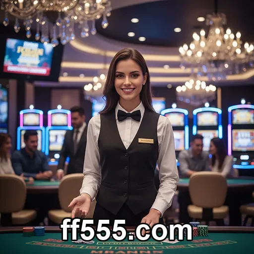 Jogos de cassino em app móvel da ff555.com